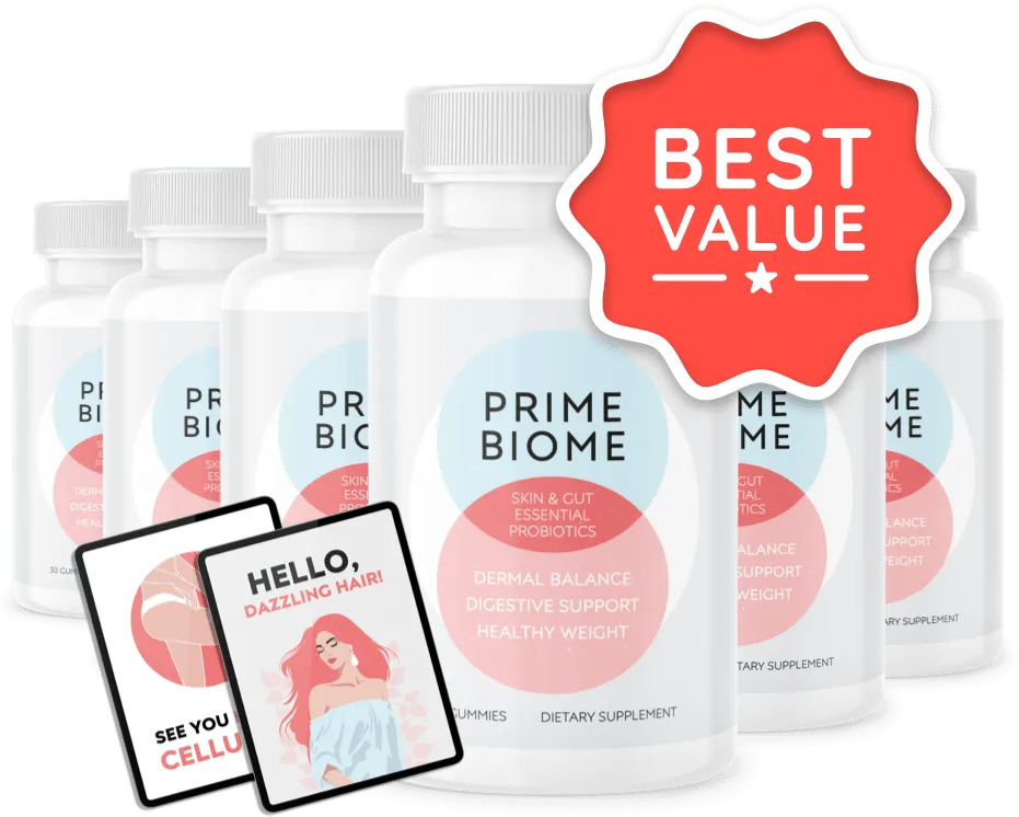 PrimeBiome 6 Bottles